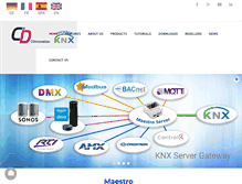 Tablet Screenshot of cdinnovation.com